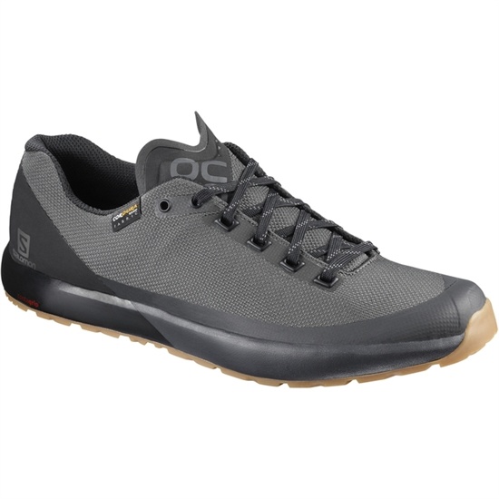 Salomon Acro Men's Hiking Shoes Grey / Black | ZXAN87506