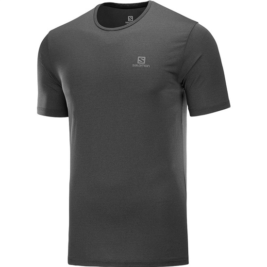 Salomon Agile Training M Men's T Shirts Black | PRMF74102