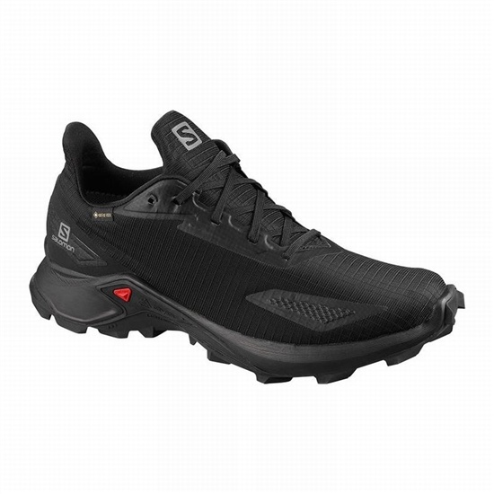 Salomon Alphacross Blast Gtx Men's Trail Running Shoes Black | CGUY08716