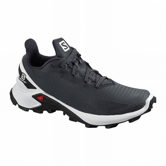 Salomon Alphacross Blast Women's Trail Running Shoes Grey / White | PEKI10582