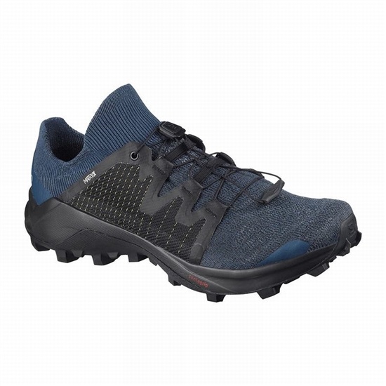 Salomon Cross W /Pro Women's Trail Running Shoes Navy / Black | HWDY29560