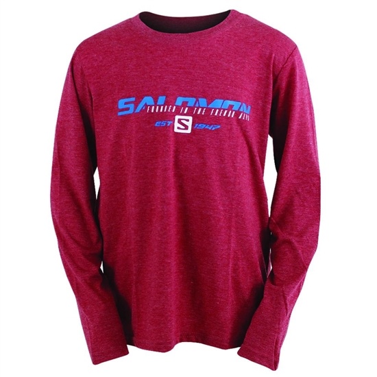 Salomon Fast Forward Ls M Men's T Shirts Red | KAJF20648