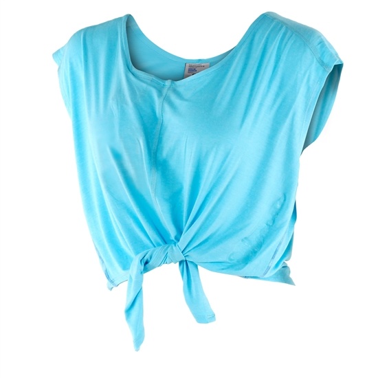 Salomon Get Real Top W Women's T Shirts Blue | SUZR03624