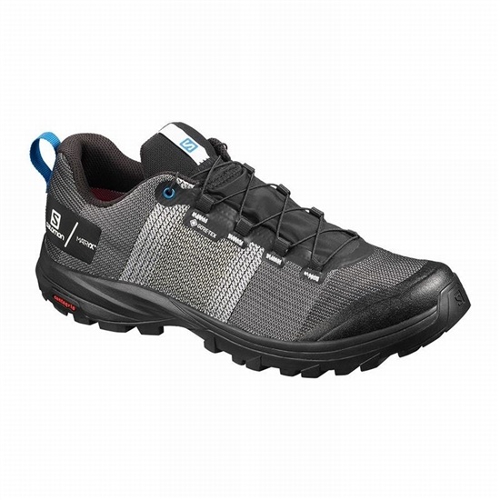 Salomon Out Gtx/Pro Men's Hiking Shoes White / Black | WSTQ81259