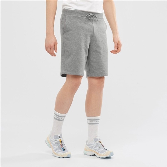 Salomon Outlife Track M Men's Shorts Mid Grey | SNJD94132