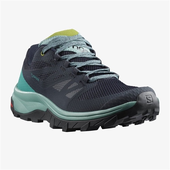 Salomon Outline Gtx Women's Trail Running Shoes Navy | PSRK15063