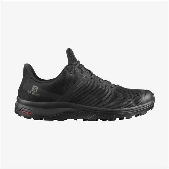 Salomon Outline Prism Gore-tex Men's Hiking Shoes Black | SDIP03758
