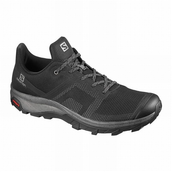 Salomon Outline Prism Men's Hiking Shoes Black | CNAJ46503