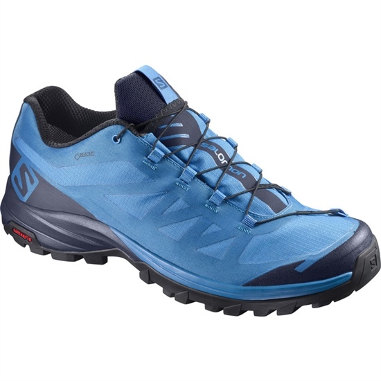 Salomon Outpath Gtx Men's Hiking Shoes Blue / Navy | XULZ04728