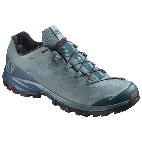Salomon Outpath Gtx Men's Hiking Shoes Light Blue | IYRU01485