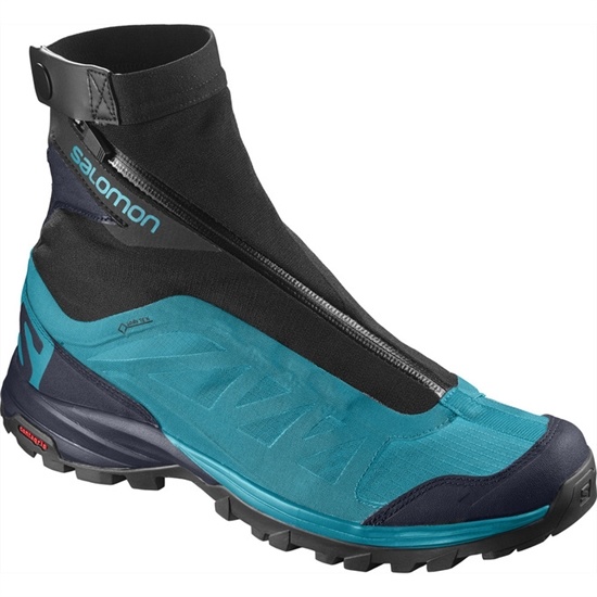 Salomon Outpath Pro Gtx W Women's Hiking Shoes Black / Blue | RWMH51967