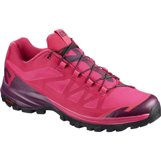 Salomon Outpath W Women's Hiking Shoes Pink / Burgundy | SZMT05192