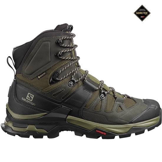Salomon Quest 4 Gore-tex Men's Hiking Boots Olive | TPLF67953