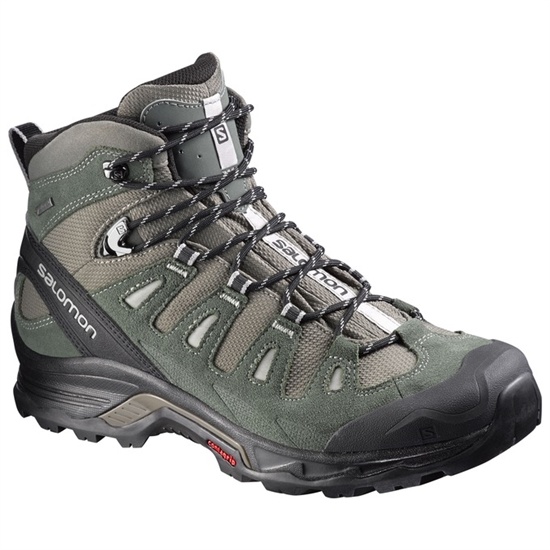 Salomon Quest Prime Gtx Men's Hiking Boots Olive / Black | WYLU39014