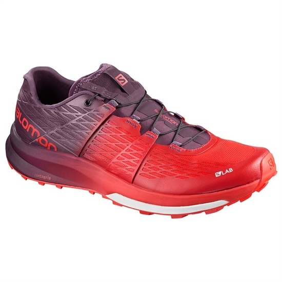 Salomon S/Lab Ultra Men's Trail Running Shoes Red / Purple | TASB23579