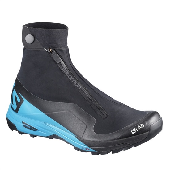 Salomon S/Lab Xa Alpine 2 Men's Trail Running Shoes Black / Blue | MDCW75861