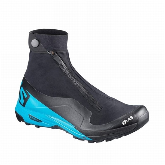 Salomon S/Lab Xa Alpine 2 Men's Trail Running Shoes Black / Blue | WHPO09365