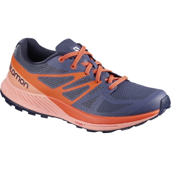 Salomon Sense Ese W Women's Trail Running Shoes Orange / Dark Lavender | NITH39126