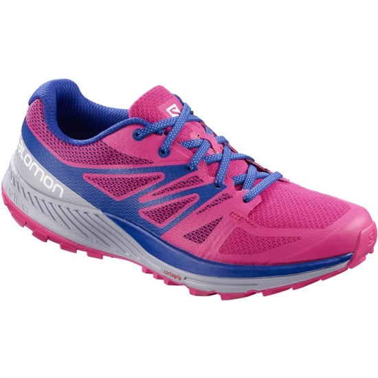 Salomon Sense Ese W Women's Trail Running Shoes Pink / White | QTHI12076