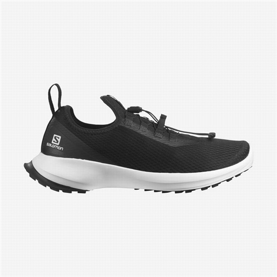 Salomon Sense Feel 2 Men's Trail Running Shoes Black / White | MLAO97485