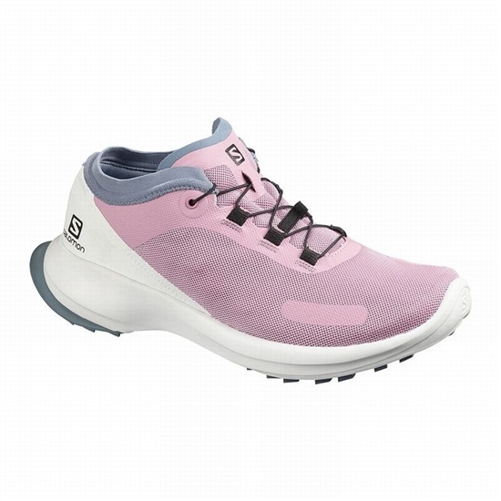 Salomon Sense Feel W Women's Trail Running Shoes Grey / White | NJDA69350