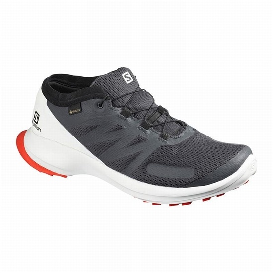 Salomon Sense Flow Gtx Men's Trail Running Shoes Black | OVFG63817