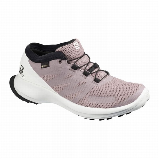 Salomon Sense Flow Gtx W Women's Trail Running Shoes Pink | HZDV57862