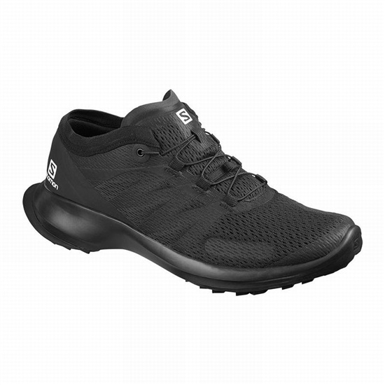 Salomon Sense Flow Men's Trail Running Shoes Black | MDEQ05938