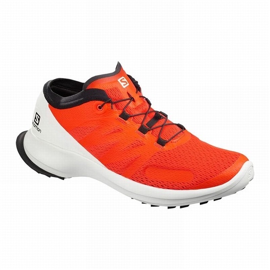 Salomon Sense Flow Men's Trail Running Shoes Orange | TCPS45267
