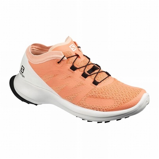 Salomon Sense Flow W Women's Trail Running Shoes White | UEOD63219