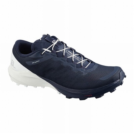 Salomon Sense Pro 4 Women's Trail Running Shoes Navy / White | KWIE75483