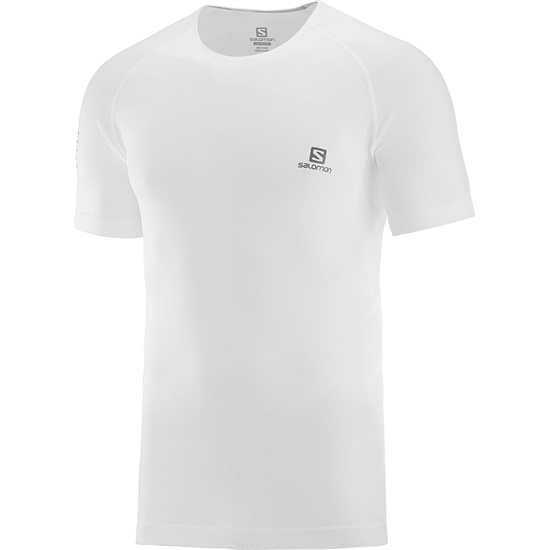 Salomon Sense Pro M Men's T Shirts White | XNRP67450