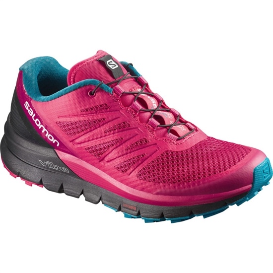 Salomon Sense Pro Max W Women's Trail Running Shoes Pink Black | QWOV74380