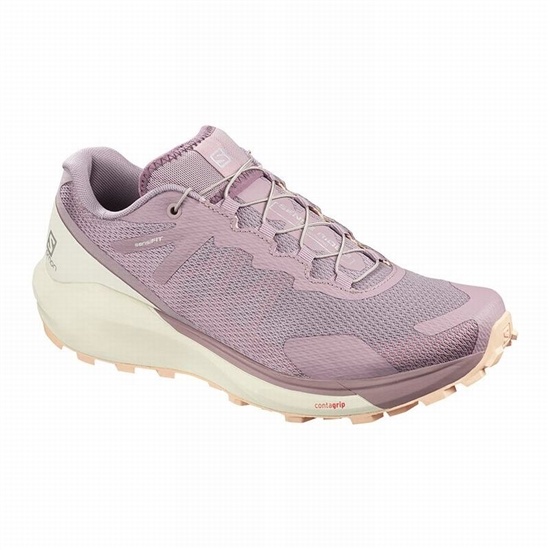 Salomon Sense Ride 3 W Women's Trail Running Shoes Pink | JPOW07542