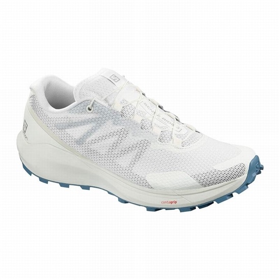 Salomon Sense Ride 3 W Women's Trail Running Shoes White | YFMU13875