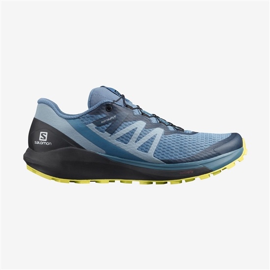 Salomon Sense Ride 4 Men's Trail Running Shoes Turquoise | VLHI81625