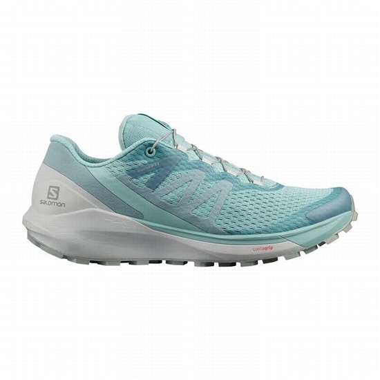 Salomon Sense Ride 4 Women's Trail Running Shoes Turquoise | PNEF71548