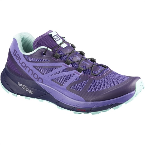 Salomon Sense Ride W Women's Trail Running Shoes Lavender | ZCRM95072