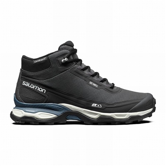 Salomon Shelter Cswp Advanced Women's Trail Running Shoes Black / Blue | GIQL15870