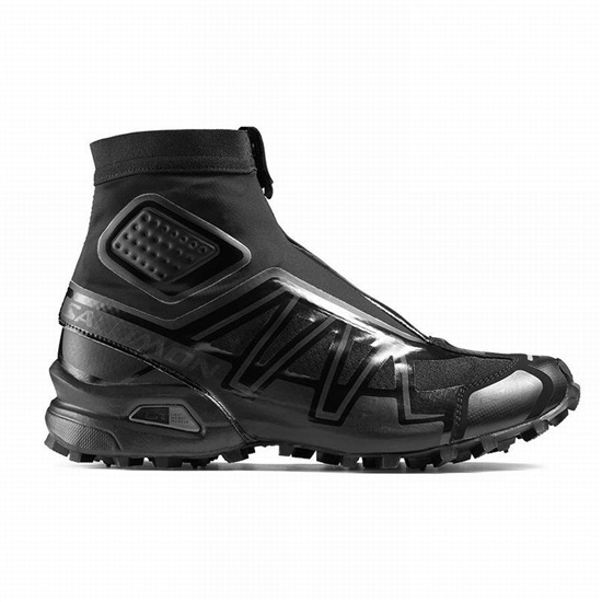 Salomon Snowcross Advanced Men's Trail Running Shoes Black | IYRN23694
