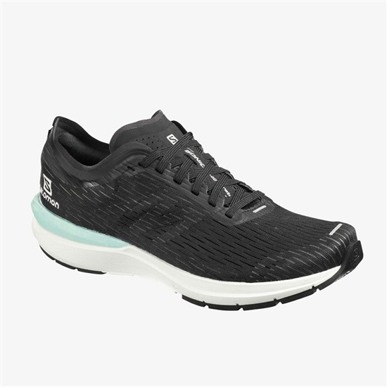 Salomon Sonic 3 Accelerate Women's Trail Running Shoes Black / White | GHVN16295