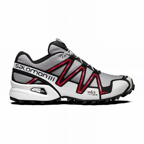 Salomon Speedcross 3 Men's Trail Running Shoes Grey / Black | WKQL31207