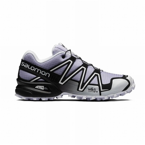 Salomon Speedcross 3 Men's Trail Running Shoes Purple / Black | YITG34019