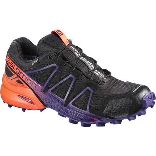Salomon Speedcross 4 Gtx Ltd W Women's Trail Running Shoes Black | JUPK32697