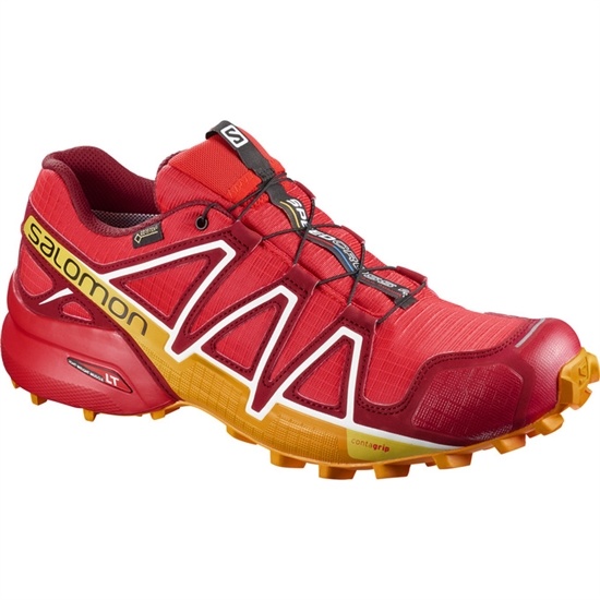 Salomon Speedcross 4 Gtx Men's Trail Running Shoes Red | FWIY97185