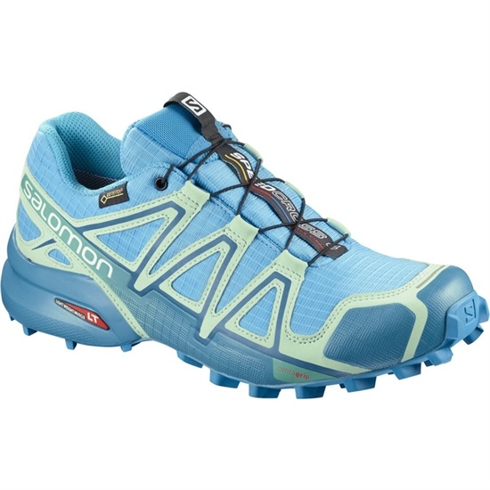 Salomon Speedcross 4 Gtx W Women's Trail Running Shoes Light Blue | AKON74819