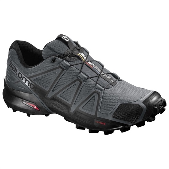 Salomon Speedcross 4 Men's Trail Running Shoes Grey / Black | EVQU98105