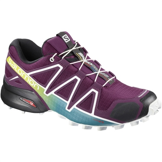 Salomon Speedcross 4 W Women's Trail Running Shoes Purple | TNLD30169
