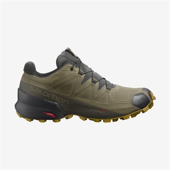 Salomon Speedcross 5 Gore-tex Men's Trail Running Shoes Brown | AKJI28570