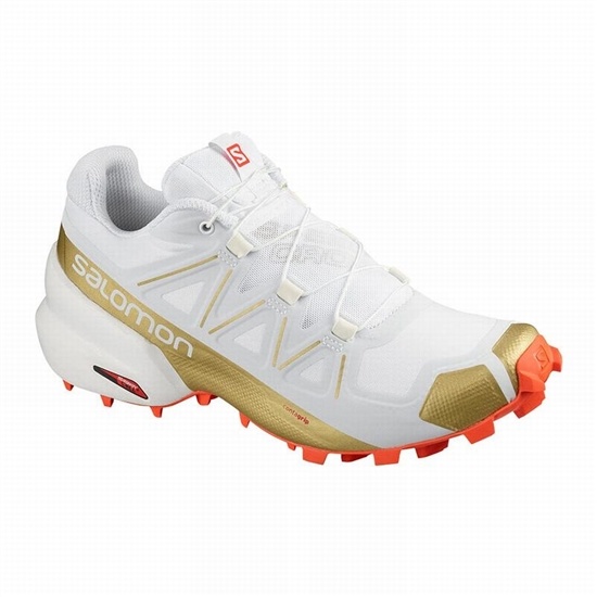 Salomon Speedcross 5 Gts W Women's Trail Running Shoes White | ERLT39687